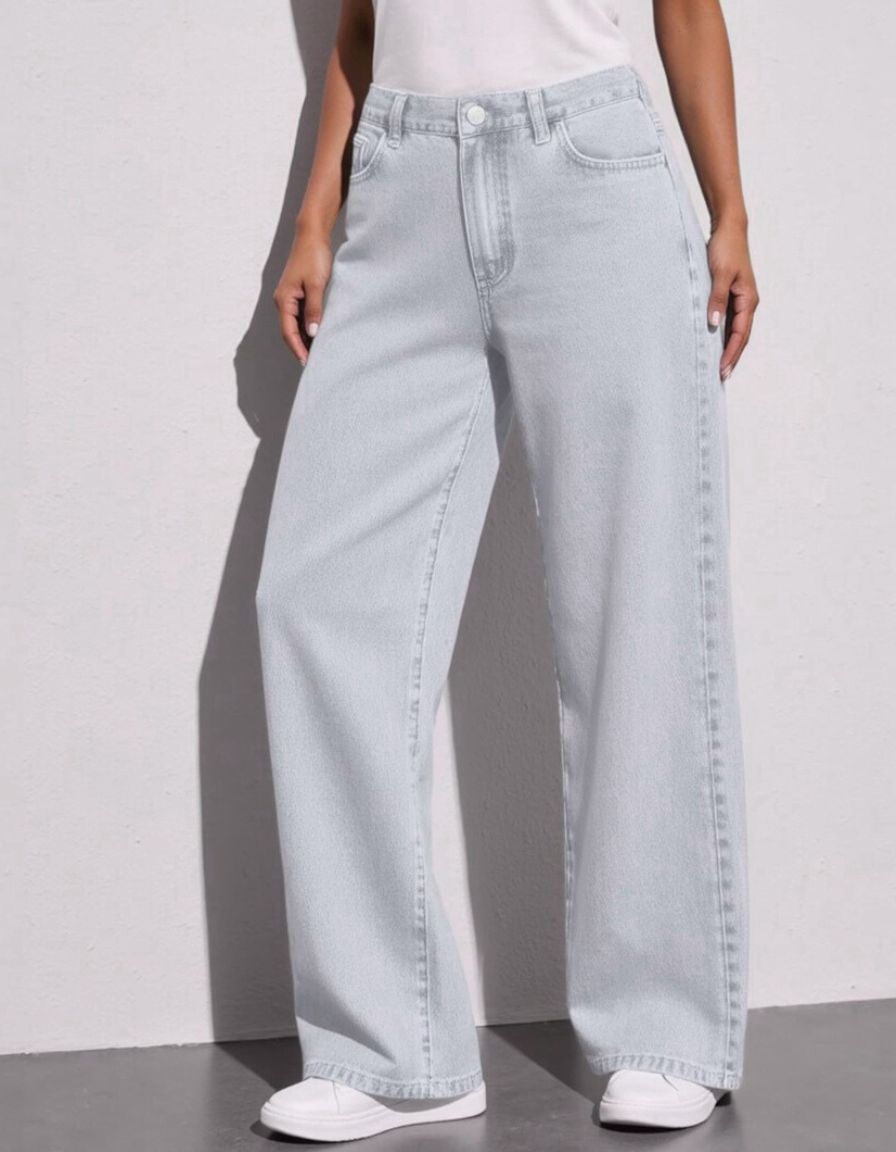 Denim-look Sweatpants Washed