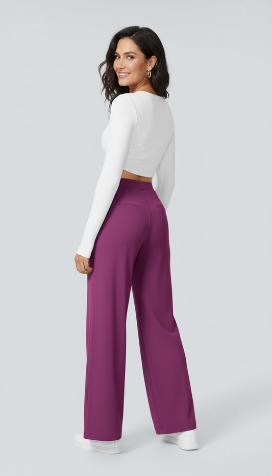 High Waisted Work Pants